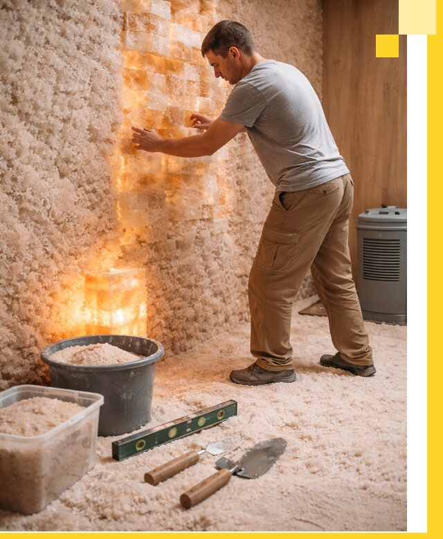 Проектирование и монтаж соляных комнат в Люберцах под ключ