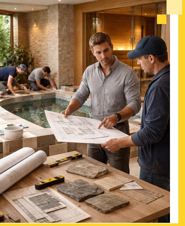 Проектирование SPA зон под ключ в Люберцах с инженерией